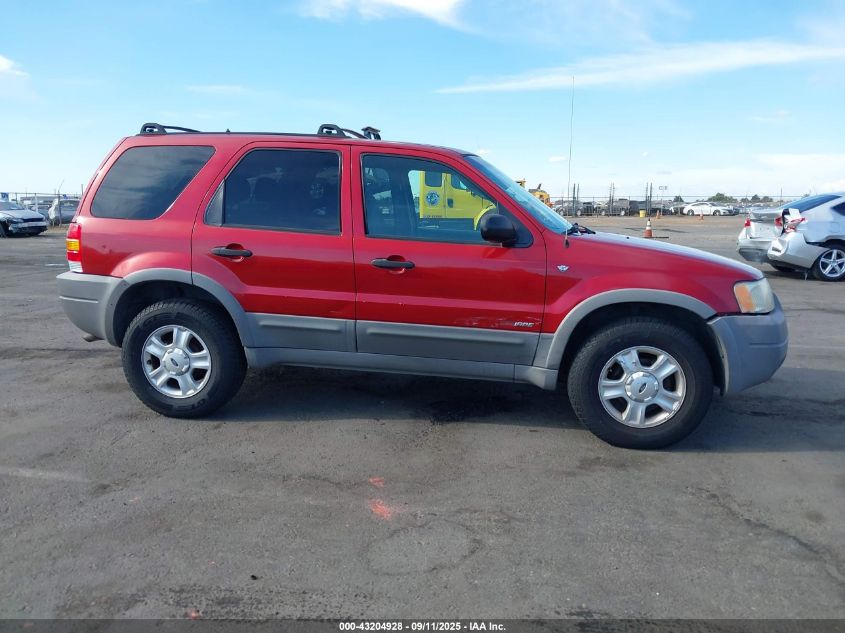2001 Ford Escape Xlt VIN: 1FMYU03141KF21168 Lot: 43204928