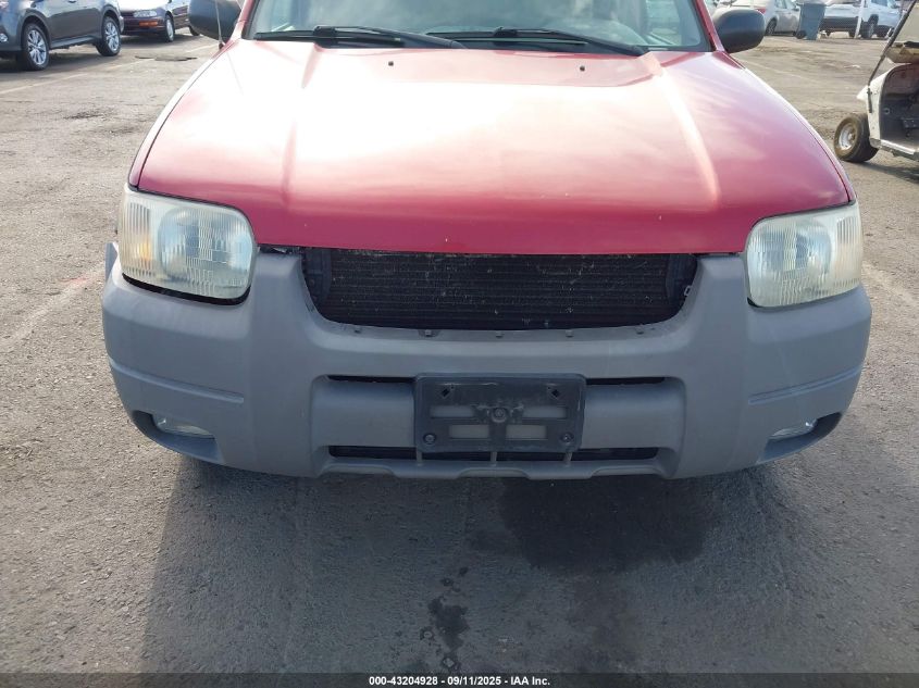 2001 Ford Escape Xlt VIN: 1FMYU03141KF21168 Lot: 43204928