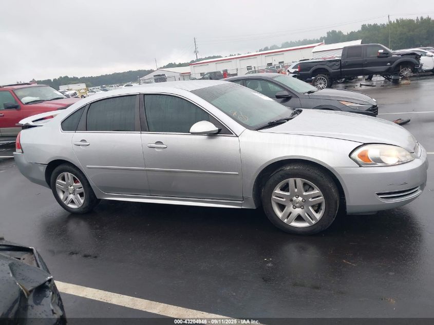 2012 Chevrolet Impala Lt VIN: 2G1WG5E31C1260432 Lot: 43204946