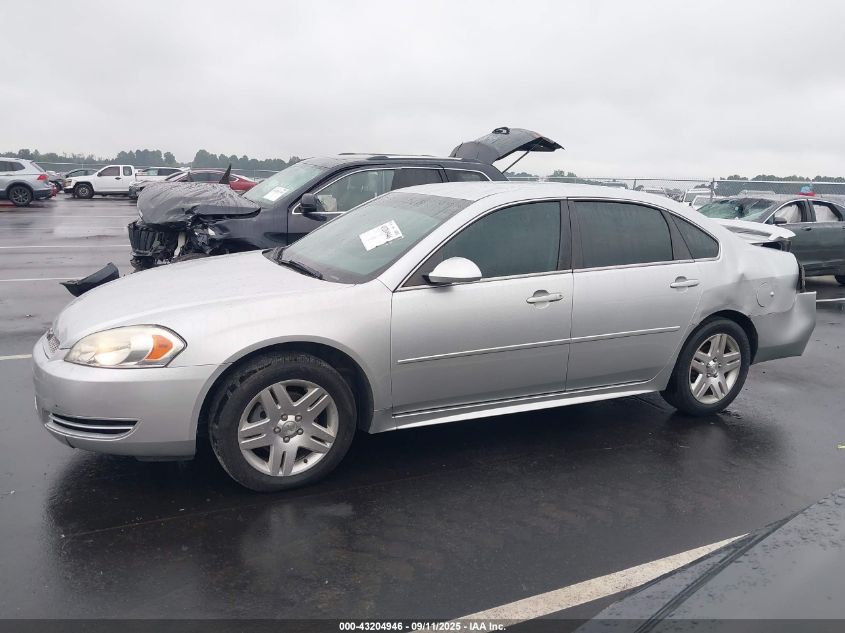 2012 Chevrolet Impala Lt VIN: 2G1WG5E31C1260432 Lot: 43204946