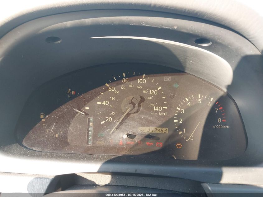 2000 Lexus Rx 300 VIN: JT6GF10U2Y0056370 Lot: 43204951