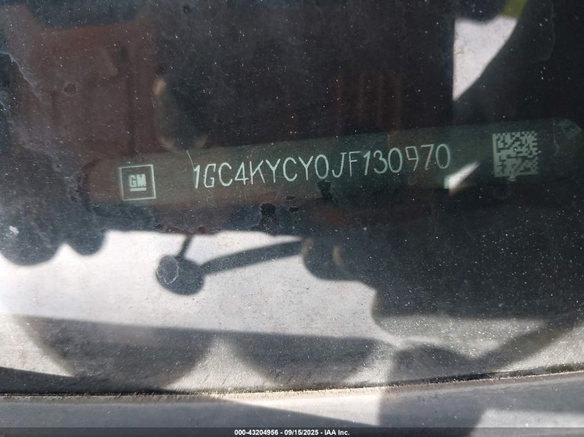2018 Chevrolet Silverado 3500Hd Wt VIN: 1GC4KYCY0JF130970 Lot: 43204956