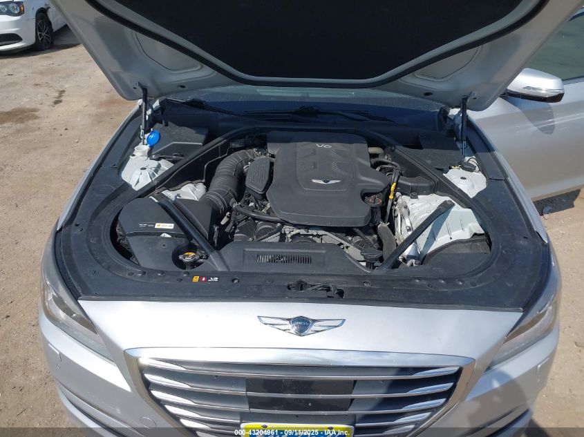 2017 Genesis G80 3.8 VIN: KMHGN4JE5HU192243 Lot: 43204961