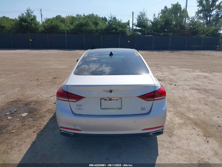 2017 Genesis G80 3.8 VIN: KMHGN4JE5HU192243 Lot: 43204961