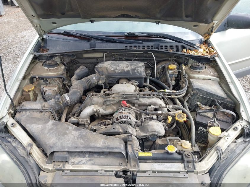 2005 Subaru Outback 2.5I VIN: 4S4BP61C057391287 Lot: 43205036