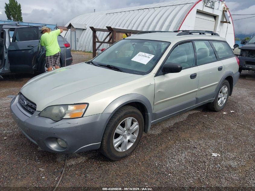 2005 Subaru Outback 2.5I