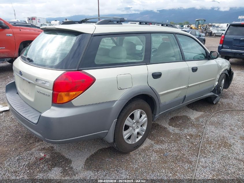 2005 Subaru Outback 2.5I
