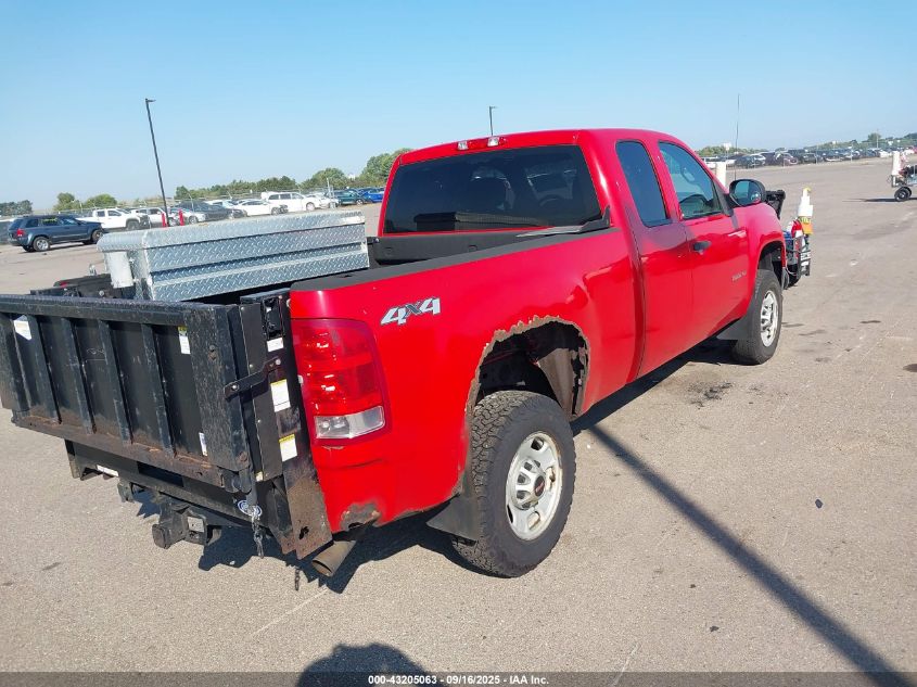 2011 GMC Sierra 2500Hd Work Truck VIN: 1GT22ZCGXBZ368409 Lot: 43205063