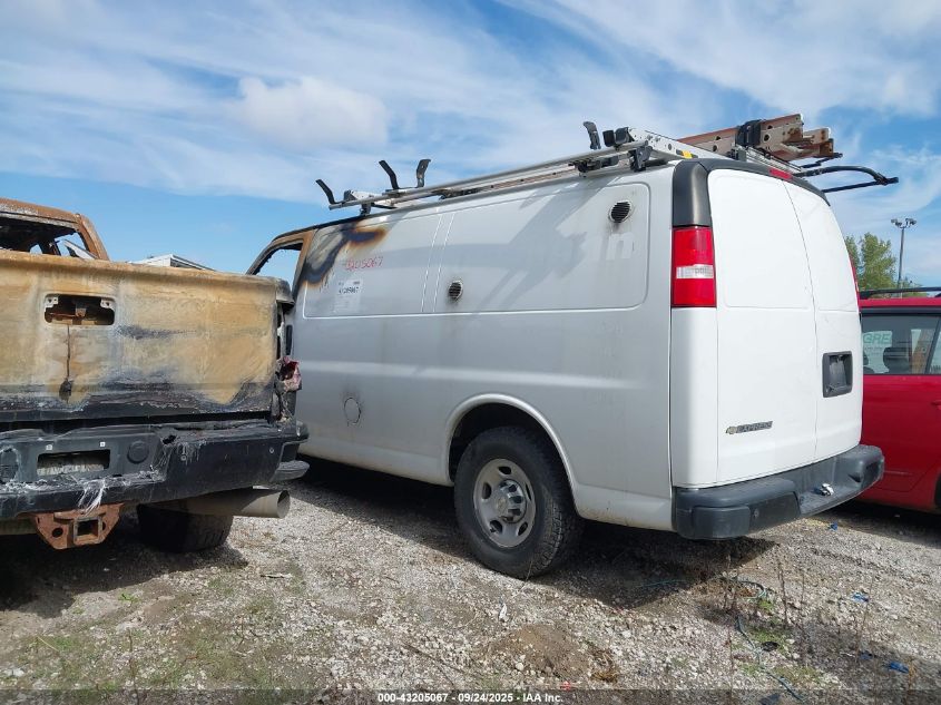 2020 Chevrolet Express Cargo Rwd 2500 Regular Wheelbase Wt VIN: 1GCWGAFG7L1270907 Lot: 43205067