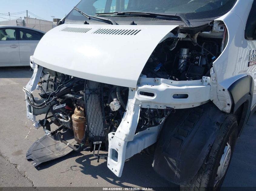 2021 Ram Promaster 1500 Low Roof 136 Wb VIN: 3C6LRVAGXME584150 Lot: 43205068