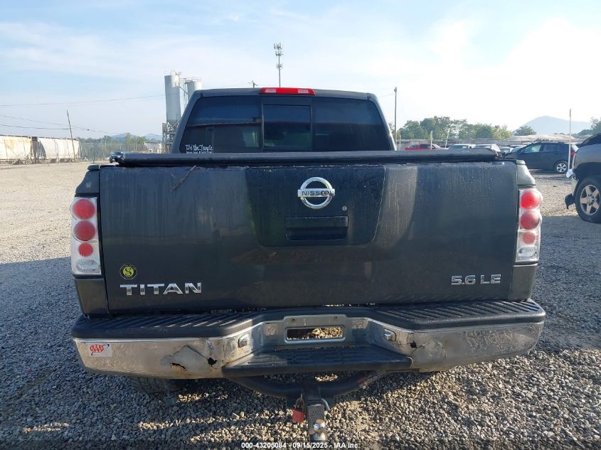 2004 Nissan Titan Le VIN: 1N6AA07B14N573374 Lot: 43205084