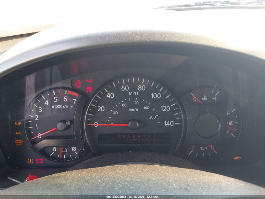 2004 Nissan Titan Le VIN: 1N6AA07B14N573374 Lot: 43205084