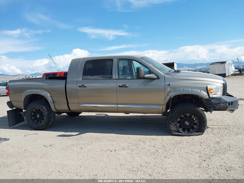 2008 Dodge Ram 2500 Laramie VIN: 3D7KS29A48G202850 Lot: 43205112