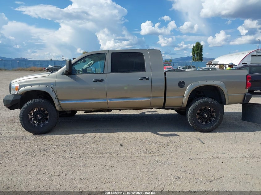 2008 Dodge Ram 2500 Laramie VIN: 3D7KS29A48G202850 Lot: 43205112