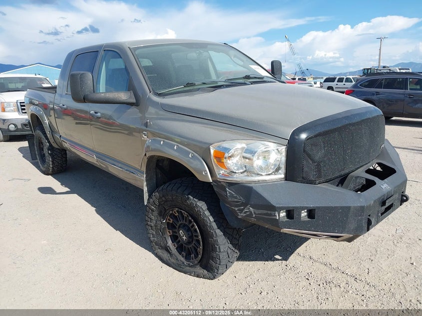 2008 Dodge Ram 2500 Laramie VIN: 3D7KS29A48G202850 Lot: 43205112
