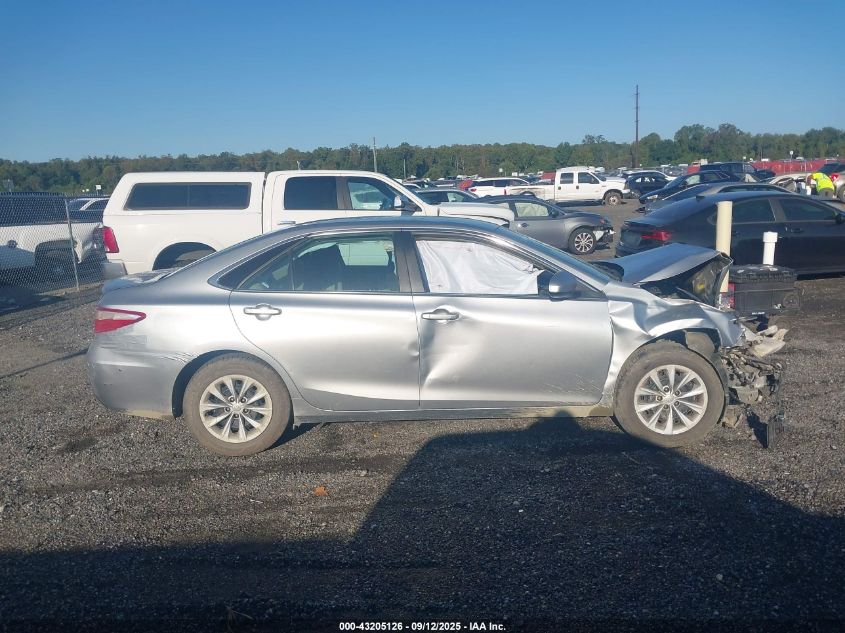 2016 Toyota Camry Le VIN: 4T4BF1FK9GR557161 Lot: 43205126