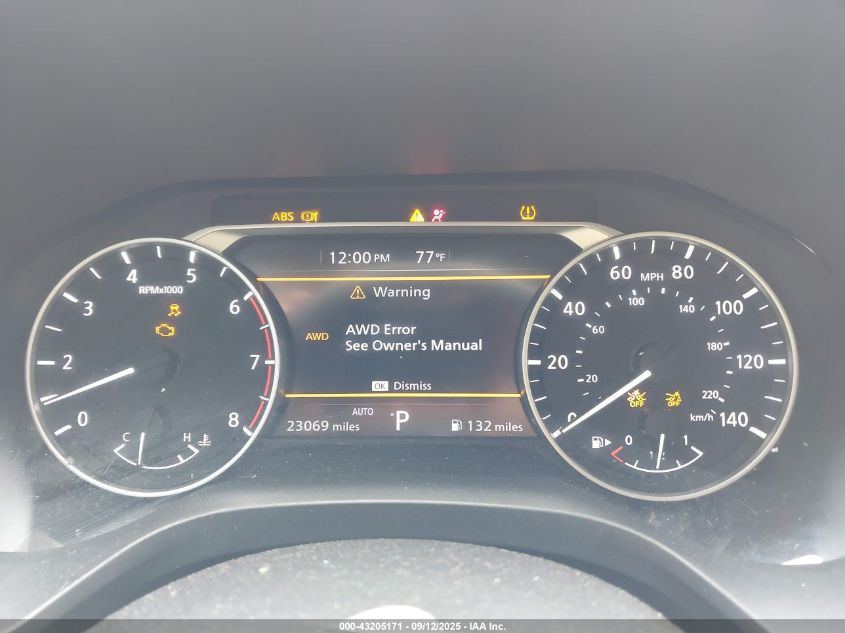 2022 Nissan Rogue Sv Intelligent Awd VIN: 5N1BT3BB3NC709345 Lot: 43205171