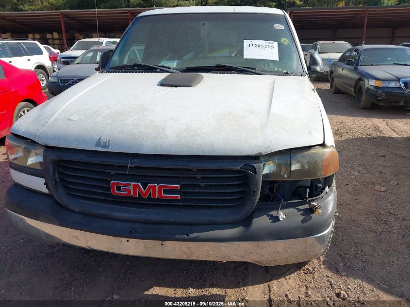 2002 GMC Sierra 1500 Standard VIN: 1GTEC14V62Z900828 Lot: 43205215