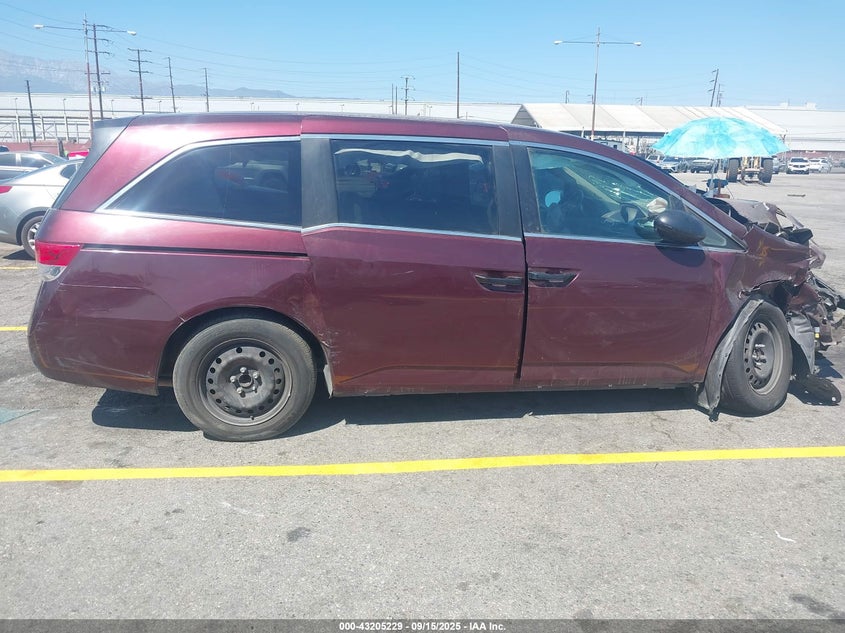 2015 HONDA ODYSSEY LX 5FNRL5H22FB088769