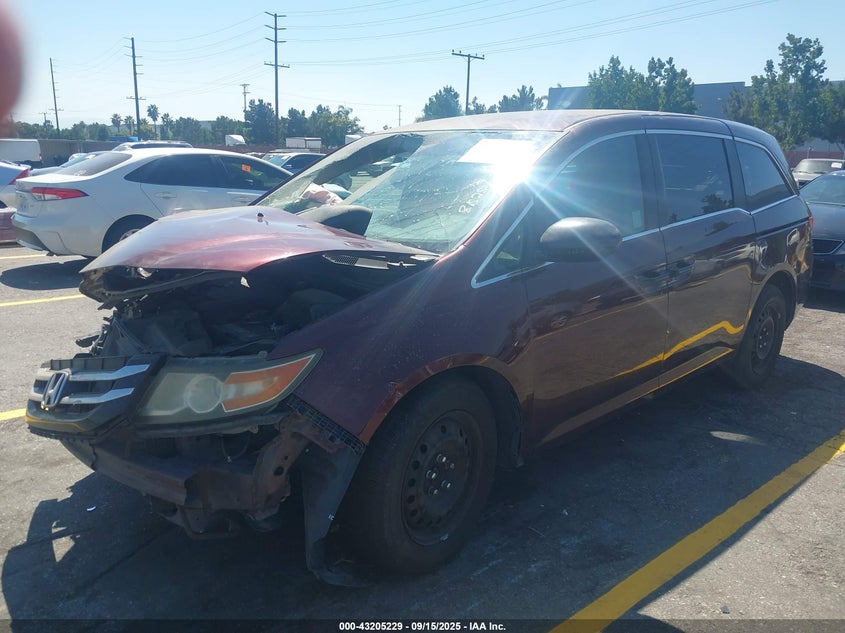 2015 HONDA ODYSSEY LX 5FNRL5H22FB088769