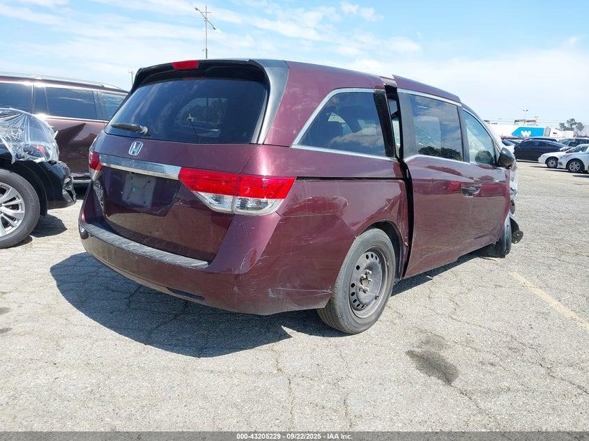 2015 HONDA ODYSSEY LX 5FNRL5H22FB088769