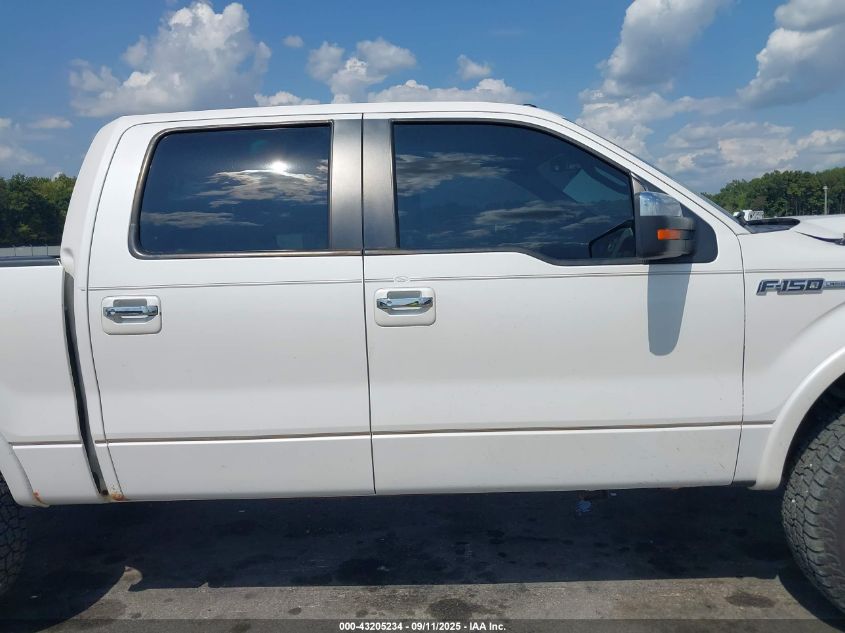 2012 Ford F-150 Lariat VIN: 1FTFW1ET8CFA03778 Lot: 43205234