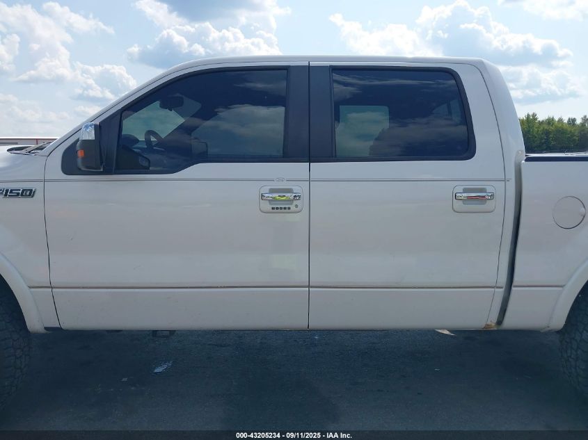 2012 Ford F-150 Lariat VIN: 1FTFW1ET8CFA03778 Lot: 43205234