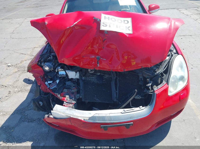 2004 Lexus Sc 430 VIN: JTHFN48Y440058288 Lot: 43205275