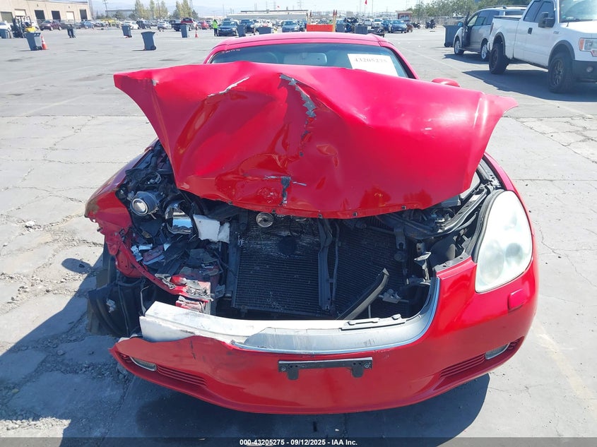 2004 Lexus Sc 430 VIN: JTHFN48Y440058288 Lot: 43205275