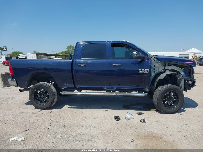 2018 Ram 2500 Tradesman 4X4 6'4 Box VIN: 3C6UR5CLXJG381757 Lot: 43205290