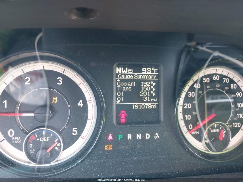 2018 Ram 2500 Tradesman 4X4 6'4 Box VIN: 3C6UR5CLXJG381757 Lot: 43205290