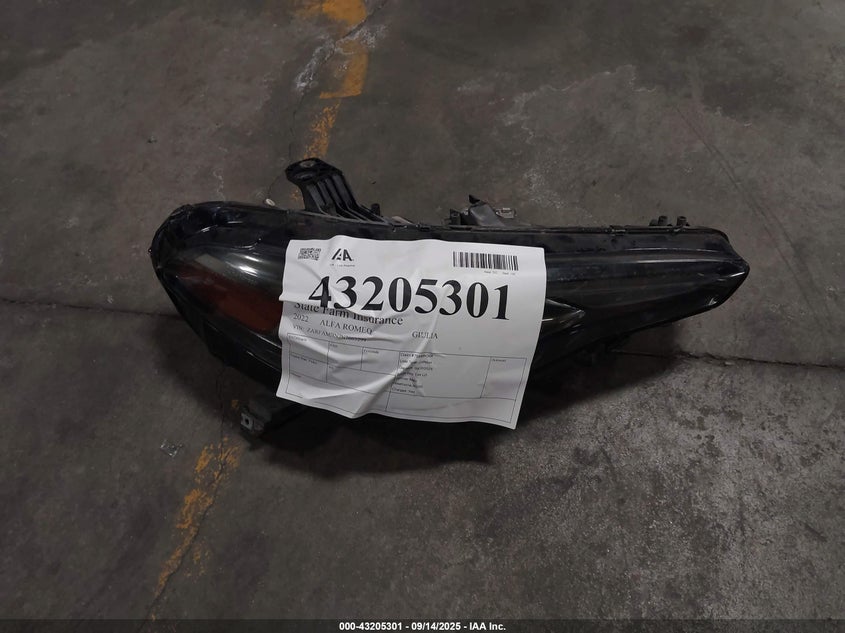 2022 Alfa Romeo Giulia Ti Rwd VIN: ZARFAMBN7N7663299 Lot: 43205301