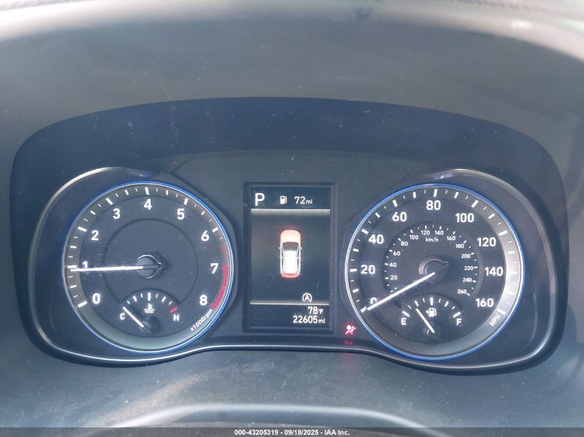 2022 Hyundai Kona Sel VIN: KM8K6CAB2NU923083 Lot: 43205319