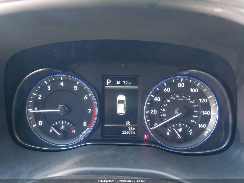 2022 Hyundai Kona Sel VIN: KM8K6CAB2NU923083 Lot: 43205319