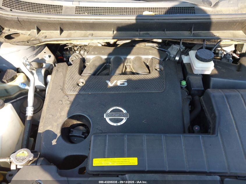 2011 Nissan Murano Sv VIN: JN8AZ1MW8BW163451 Lot: 43205335