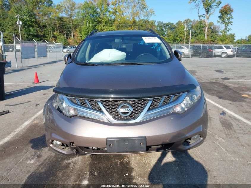 2011 Nissan Murano Sv VIN: JN8AZ1MW8BW163451 Lot: 43205335