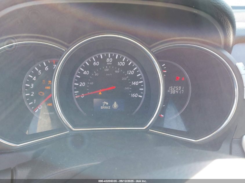 2011 Nissan Murano Sv VIN: JN8AZ1MW8BW163451 Lot: 43205335