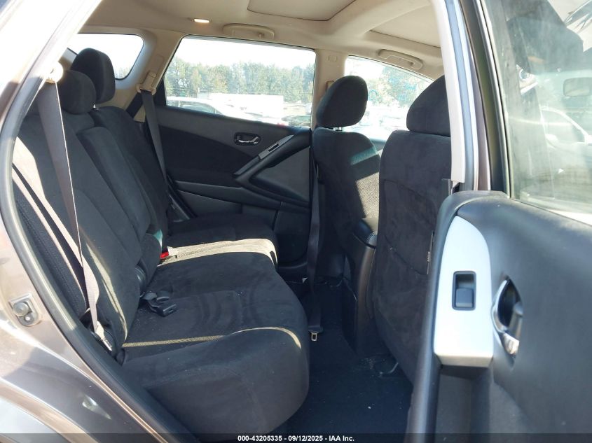 2011 Nissan Murano Sv VIN: JN8AZ1MW8BW163451 Lot: 43205335