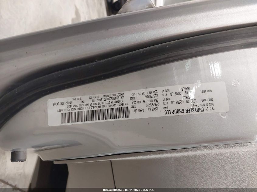 2010 Dodge Grand Caravan Sxt VIN: 2D4RN5D10AR219446 Lot: 43205353