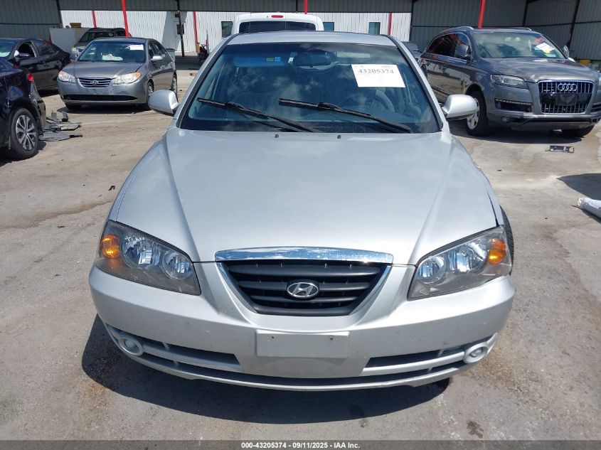 2005 Hyundai Elantra Gls/Gt VIN: KMHDN46D65U158987 Lot: 43205374