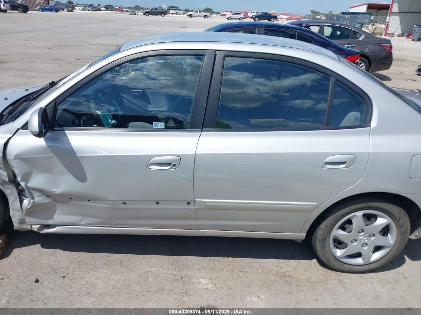 2005 Hyundai Elantra Gls/Gt VIN: KMHDN46D65U158987 Lot: 43205374