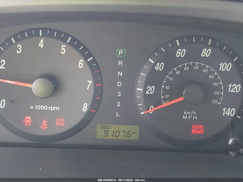 2005 Hyundai Elantra Gls/Gt VIN: KMHDN46D65U158987 Lot: 43205374