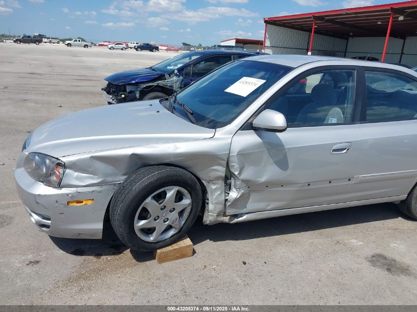 2005 Hyundai Elantra Gls/Gt VIN: KMHDN46D65U158987 Lot: 43205374