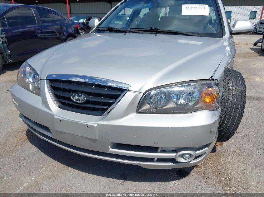 2005 Hyundai Elantra Gls/Gt VIN: KMHDN46D65U158987 Lot: 43205374