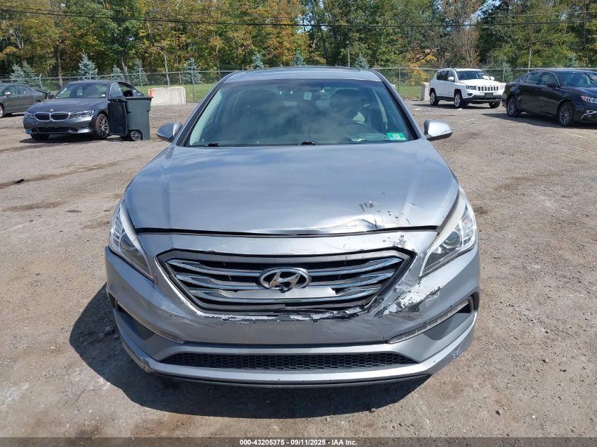 2016 Hyundai Sonata Sport VIN: 5NPE34AF0GH434861 Lot: 43205375