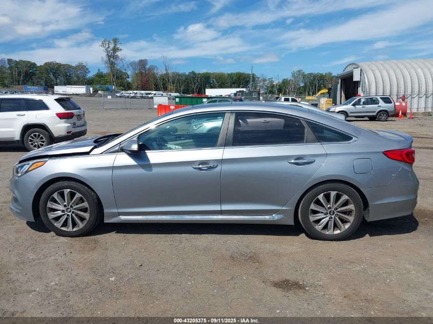 2016 Hyundai Sonata Sport VIN: 5NPE34AF0GH434861 Lot: 43205375