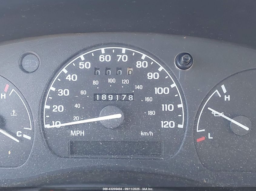 1998 Ford Ranger VIN: 1FTYR10C1WTA47683 Lot: 43205404