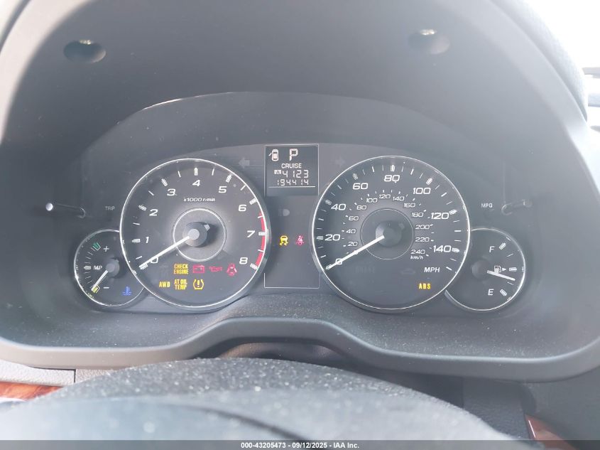 2011 Subaru Outback 2.5I Limited VIN: 4S4BRBLC0B3343551 Lot: 43205473