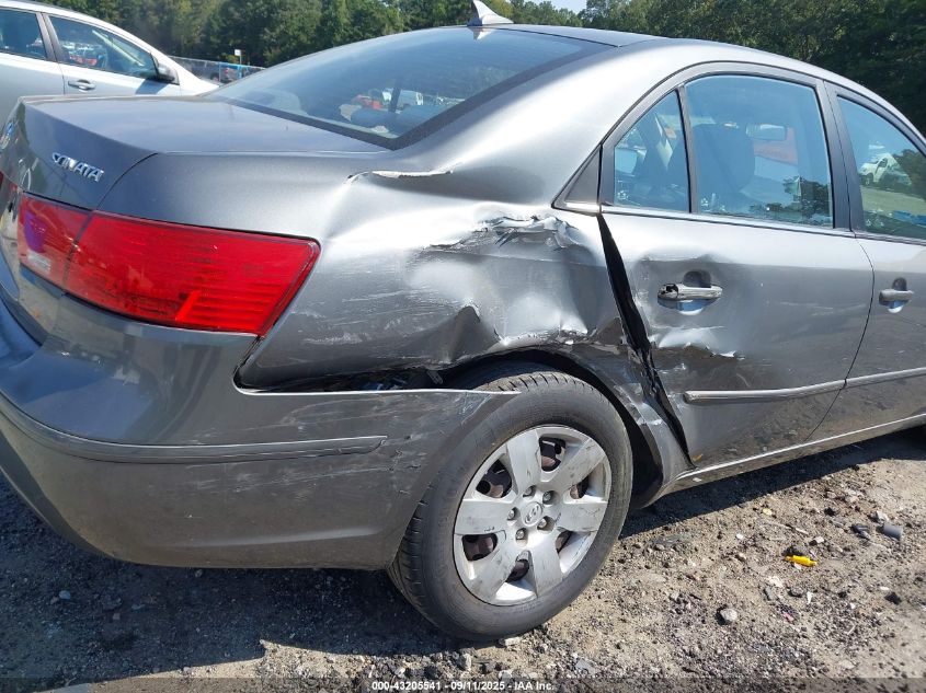 2009 Hyundai Sonata Gls VIN: 5NPET46C09H497492 Lot: 43205541