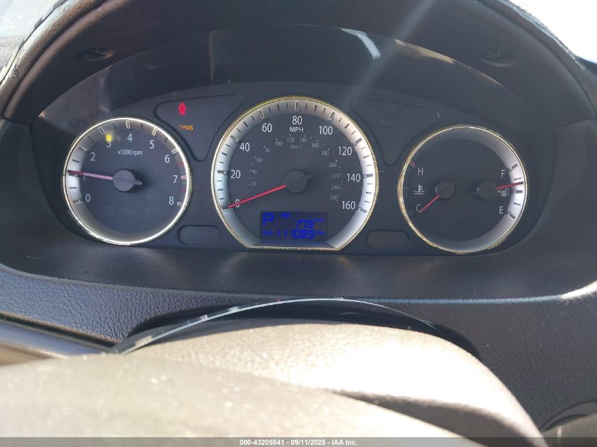 2009 Hyundai Sonata Gls VIN: 5NPET46C09H497492 Lot: 43205541